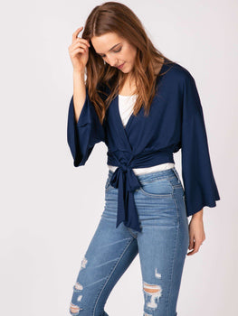 Kimono Tie Top