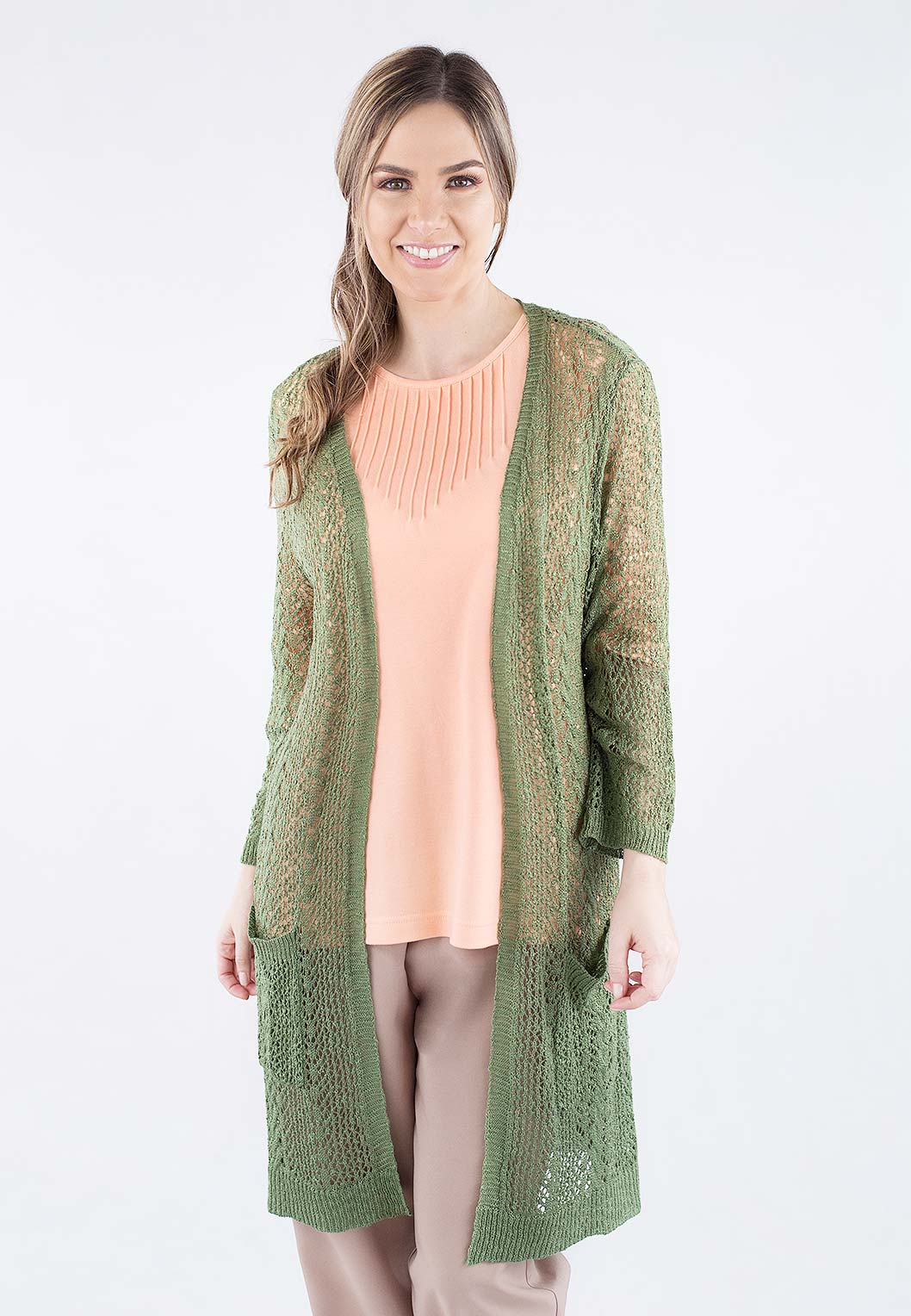 3/4 Sleeve Cardigan