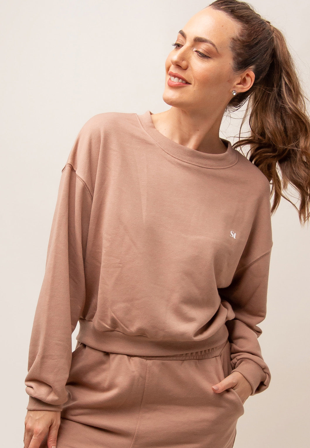 Stylish Pullover Sweatshirt