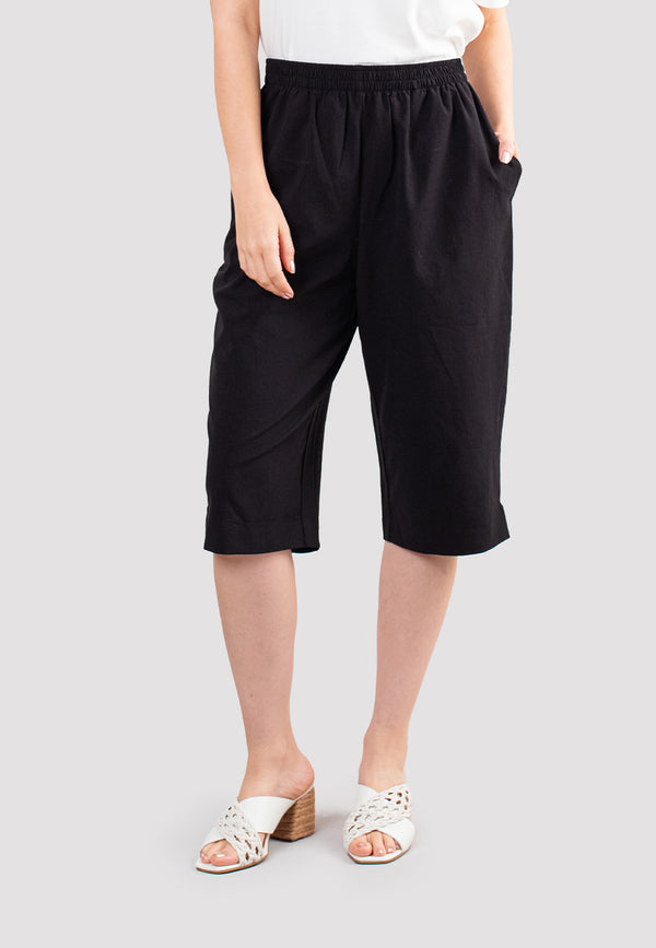 SALE! Pennyworth Ruffle Cotton Capri - Pauline Diep