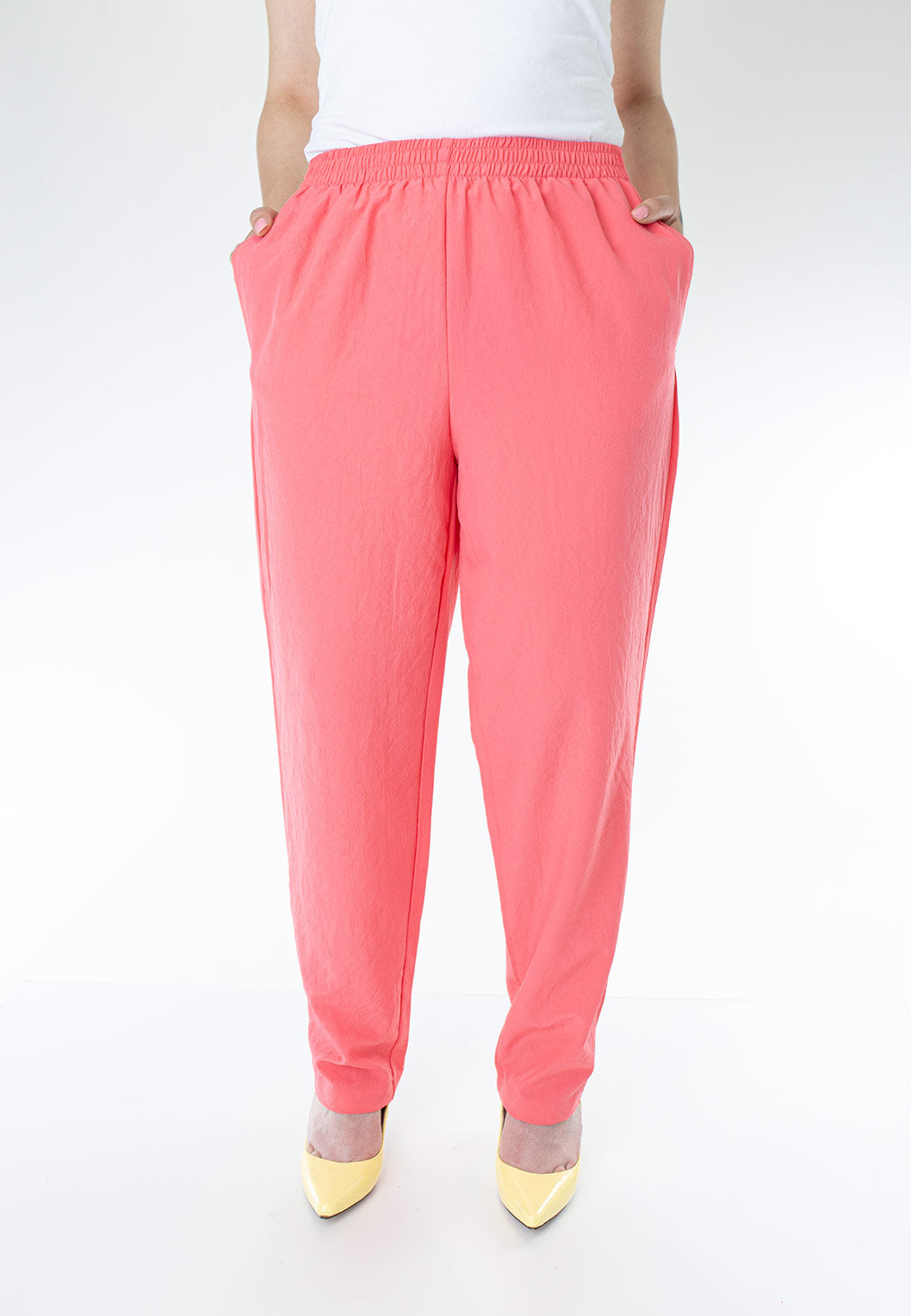 Pull-On LeChute Pant - Coral