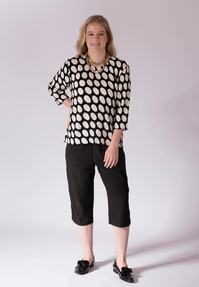 Pull-On  Lechute Capri Black
