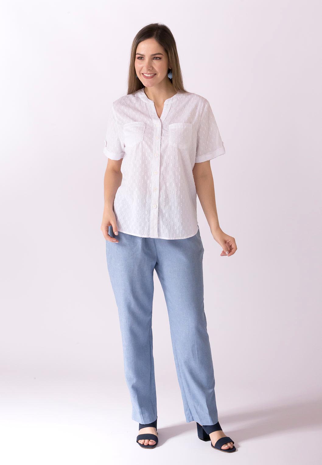 Pull-On Poplin Pant