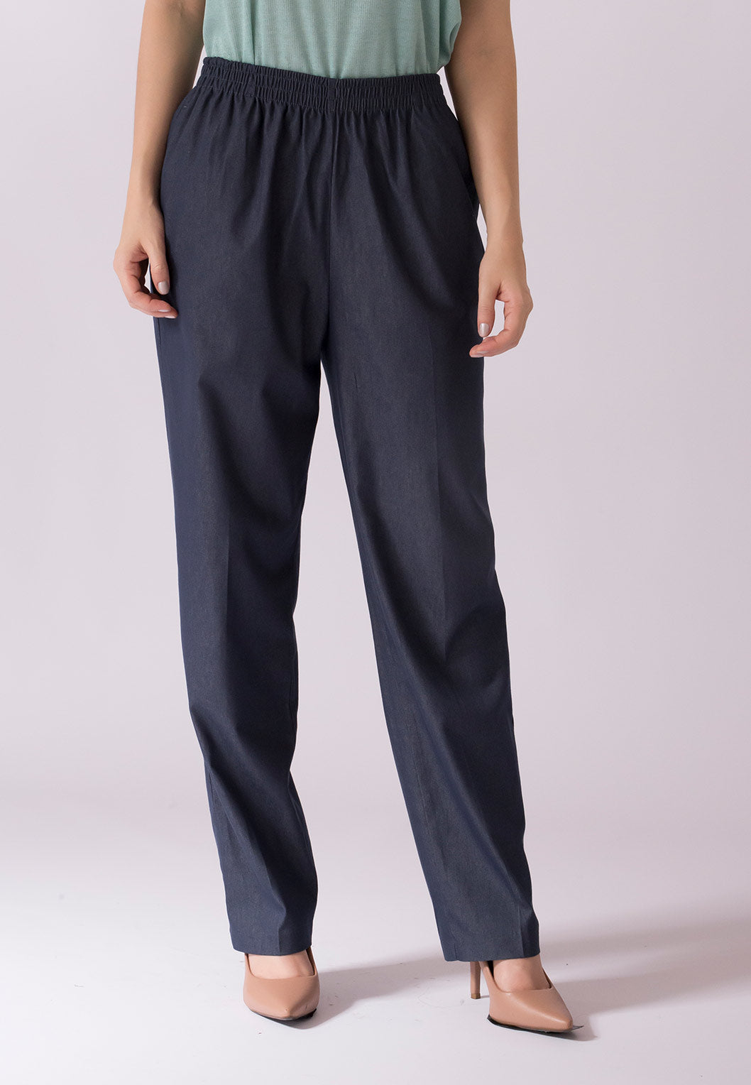 Pull On Deep Navy Pant