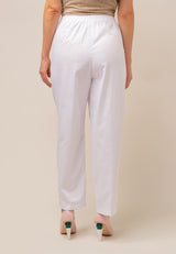 Pull On Casual Cotton Twill Pant