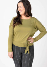 Afternoon Tee Long Sleeve Olive